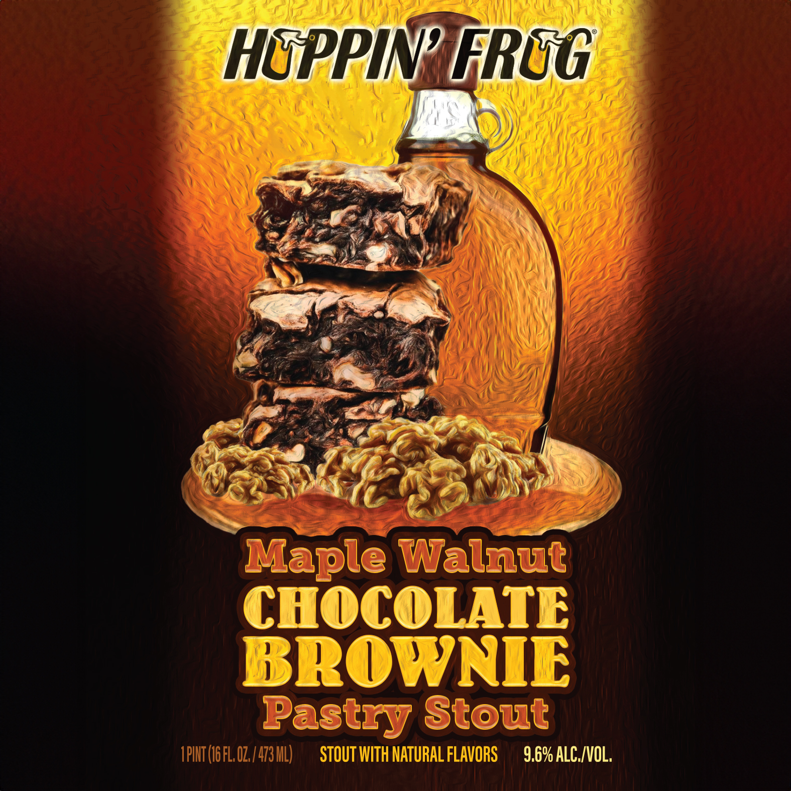 Maple Walnut Chocolate Brownie Pastry Stout!!!