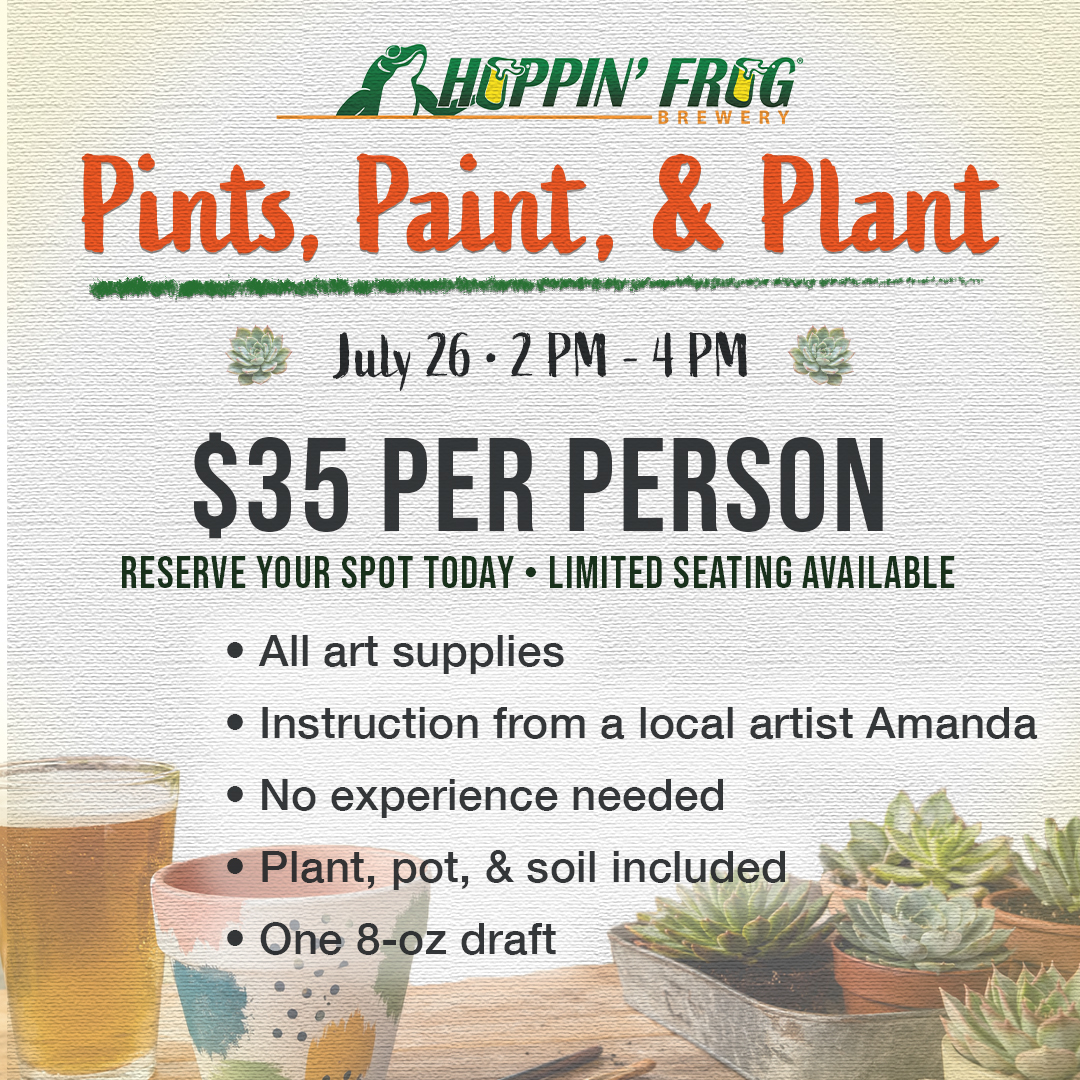 Pints, Paint, & Plant