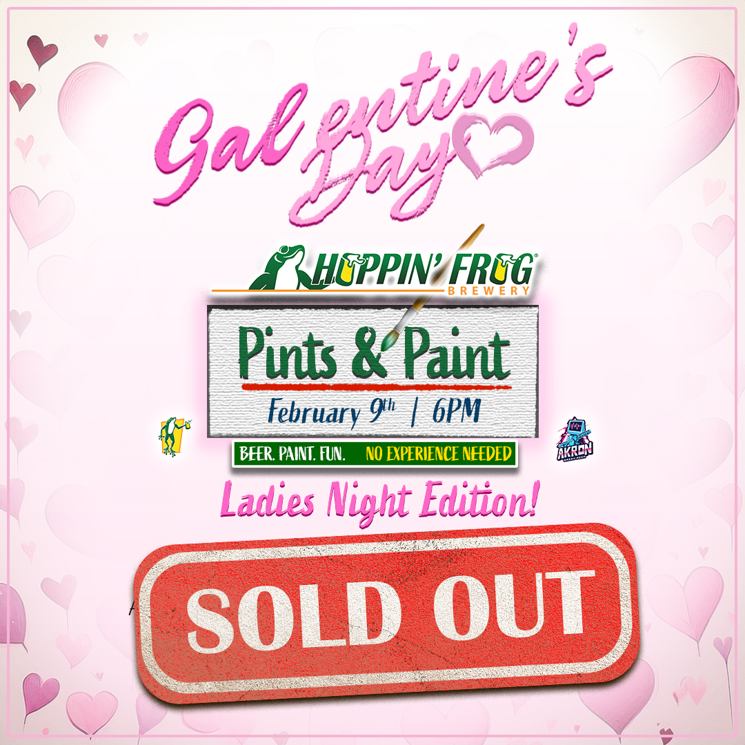 Pints & Paint Galentine’s Day Ladies Night Special Edition!