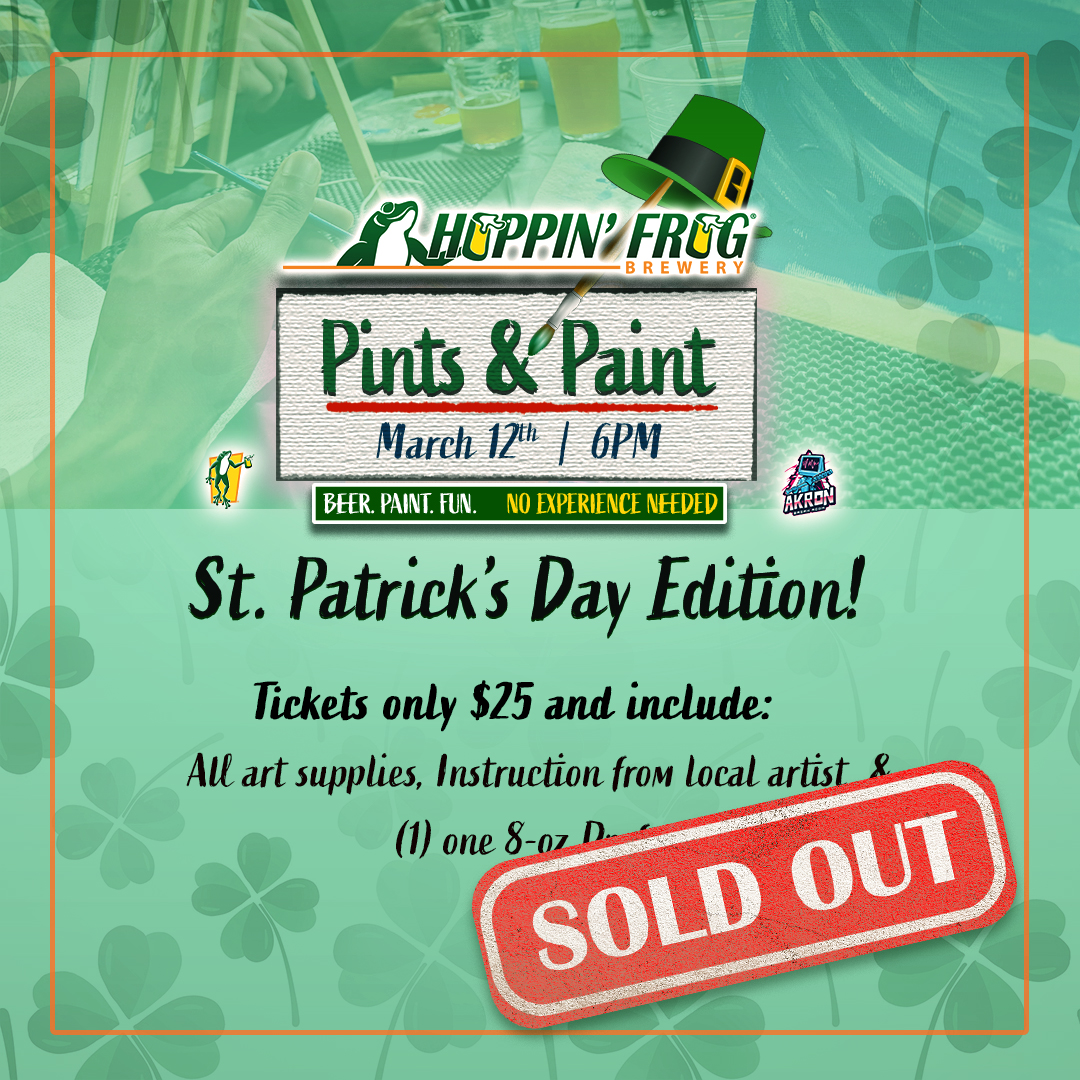 Pints & Paint: St. Patrick’s Day Edition!