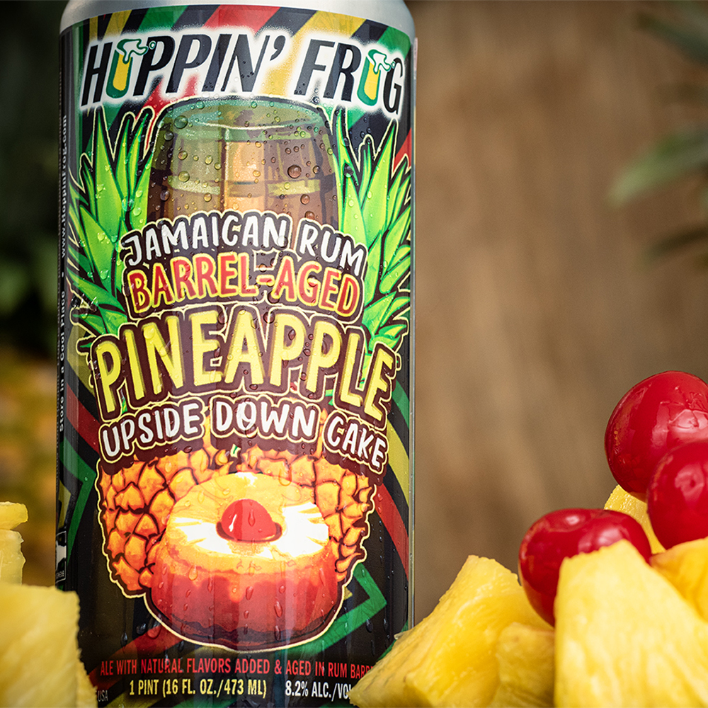 New Release! Rum Barrel-Aged Pineapple Upside Down Cake!