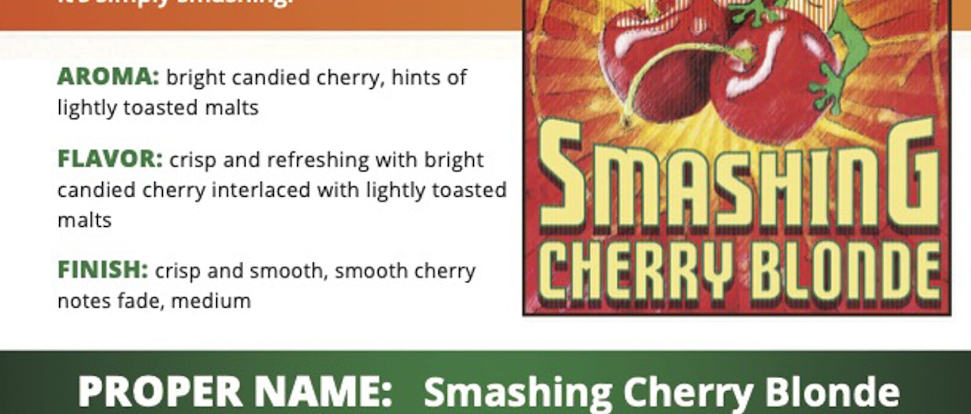 HF_Sell Sheet - Smashing Series - Smashing Cherry Blonde (updated 04-27-2022)