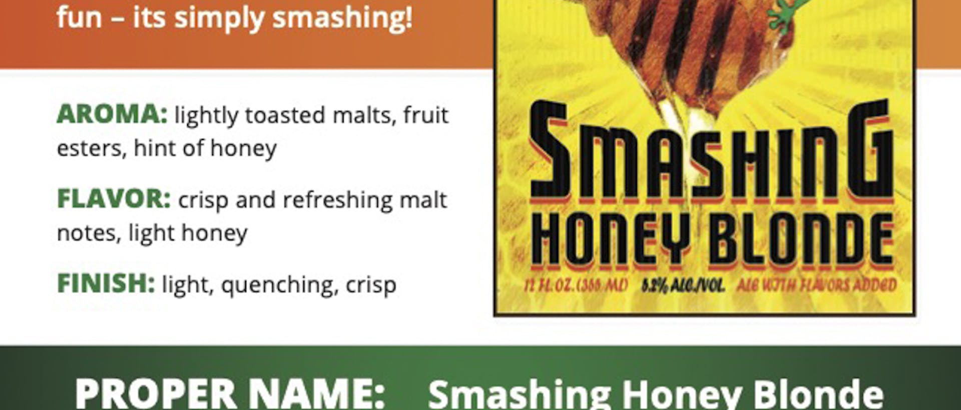 HF_Sell Sheet - Smashing Series - Smashing Honey Blonde (updated 01-13-2022)