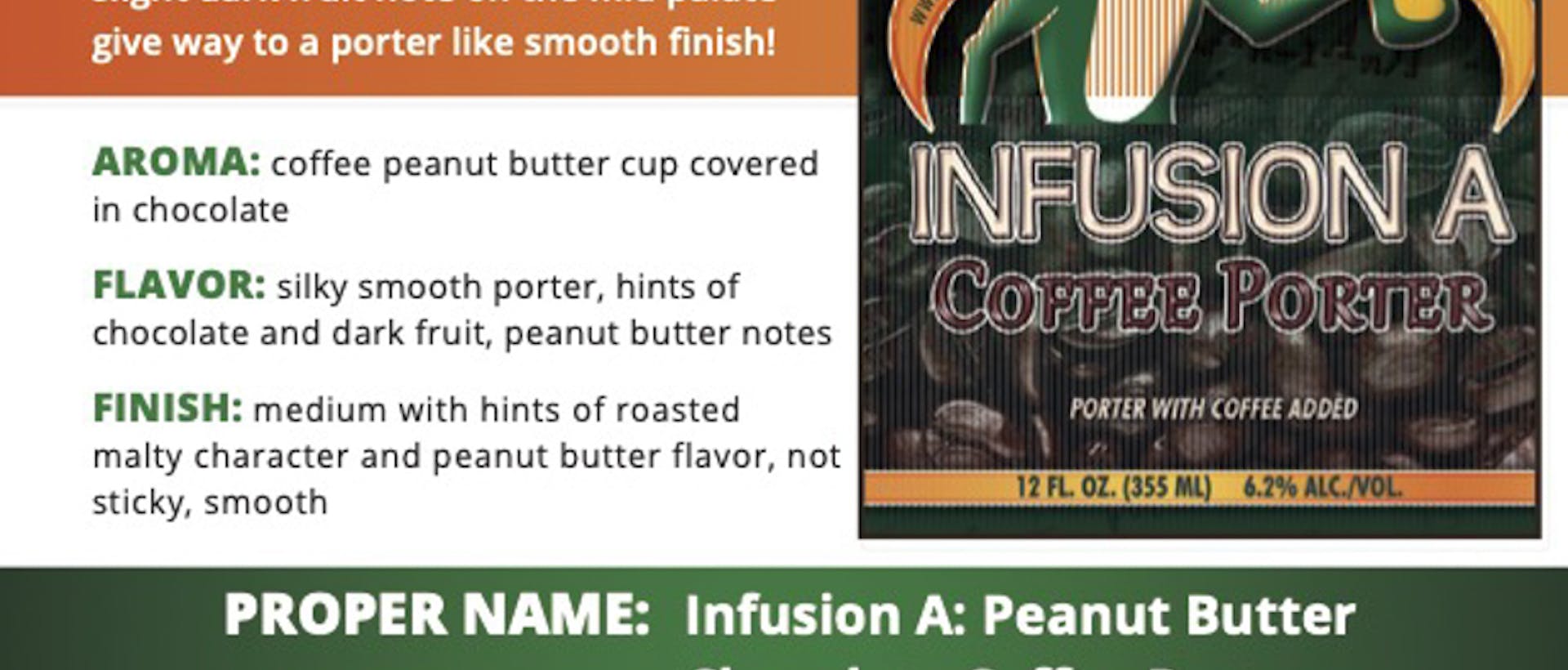 HF_Sell Sheet - Year-Round - Infusion A Peanut Butter Chocolate Coffee Porter (updated 02-28-2022)