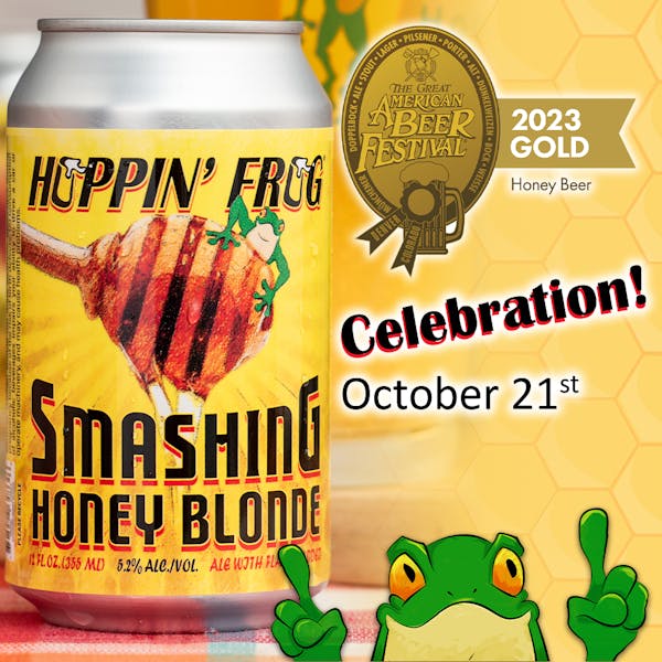 Smashing Honey Blonde GABF Gold Medal Celebration!!!