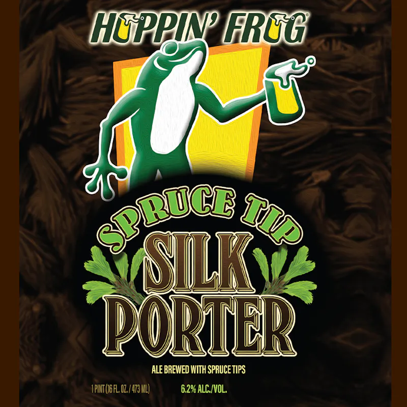 Spruce Tip Porter by Hoppin' Frog Brewing Co