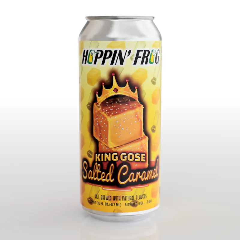 Salted Caramel King Gose by Hoppin' Frog Brewing Co