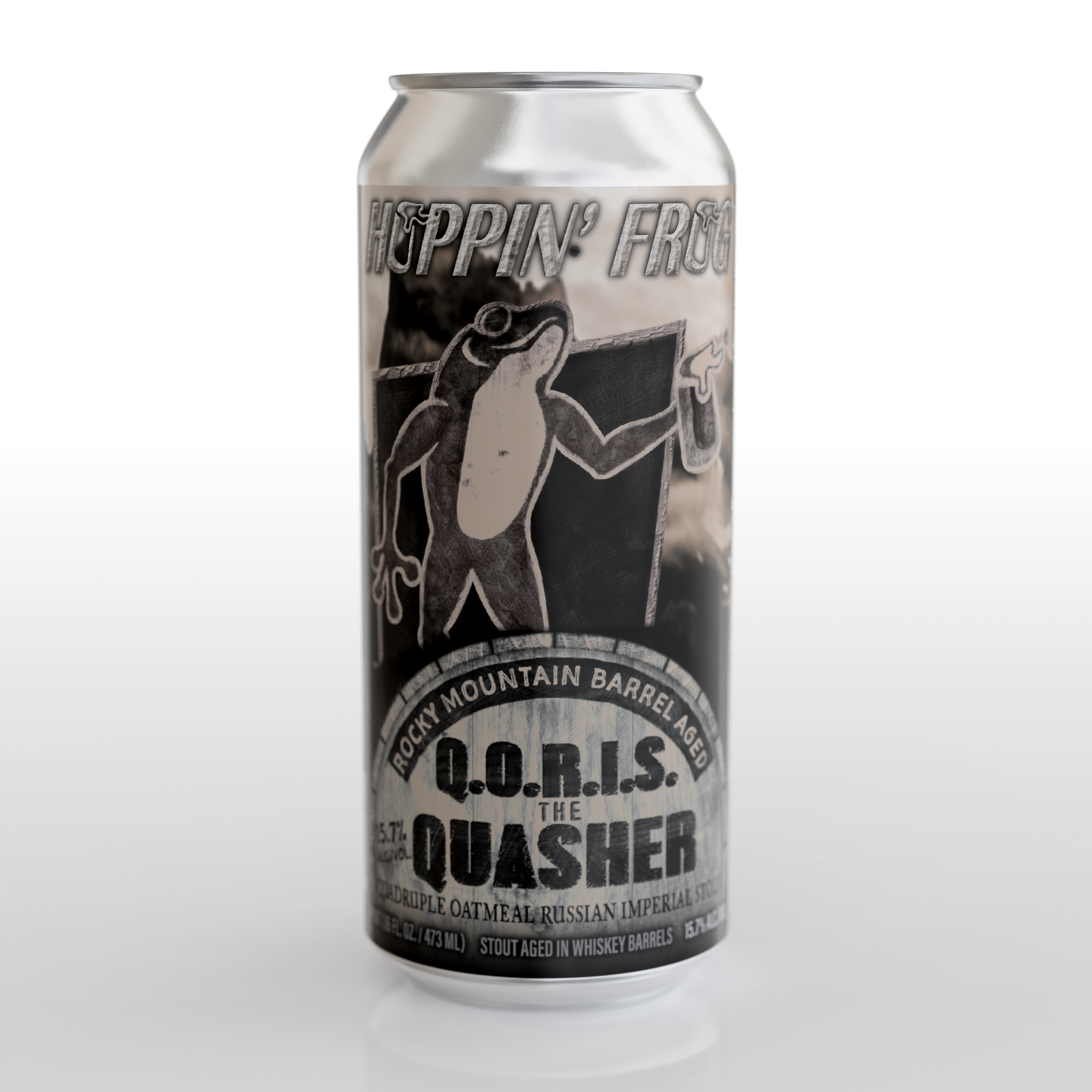 Image or graphic for Rocky Mountain Barrel-Aged Q.O.R.I.S. The Quasher Quadruple Imperial Stout