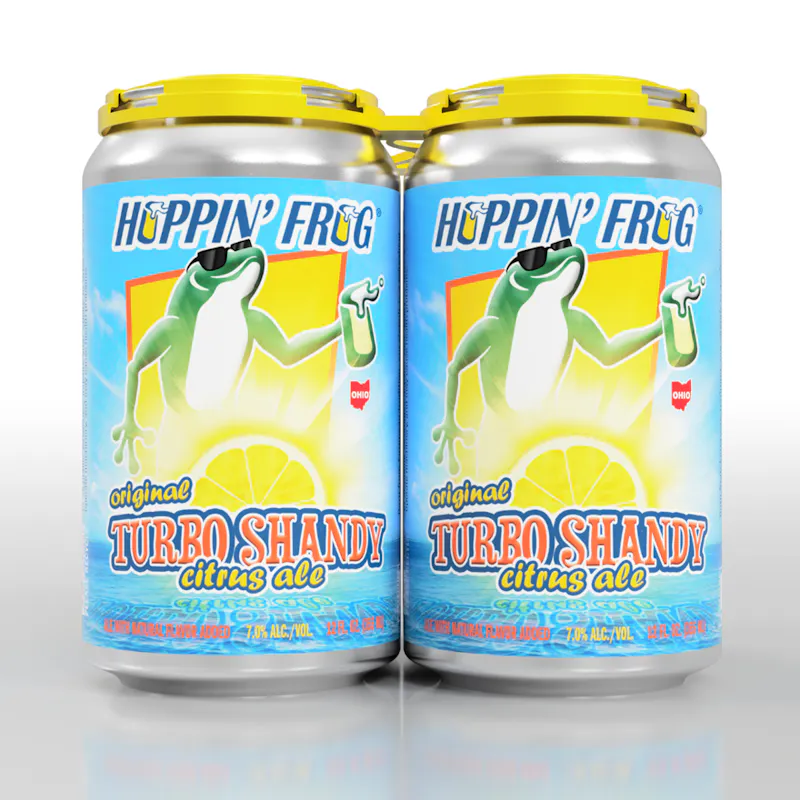 Original Turbo Shandy Citrus Ale by Hoppin' Frog Brewing Co