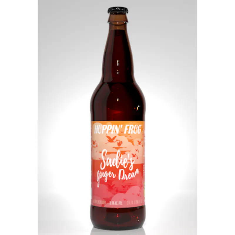 SADIE’S GINGER DREAM (2018) by Hoppin' Frog Brewing Co