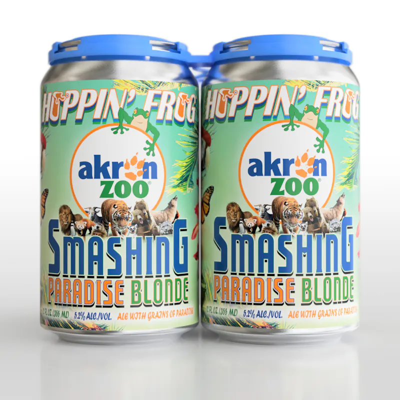 Smashing Paradise Blonde by Hoppin' Frog Brewing Co