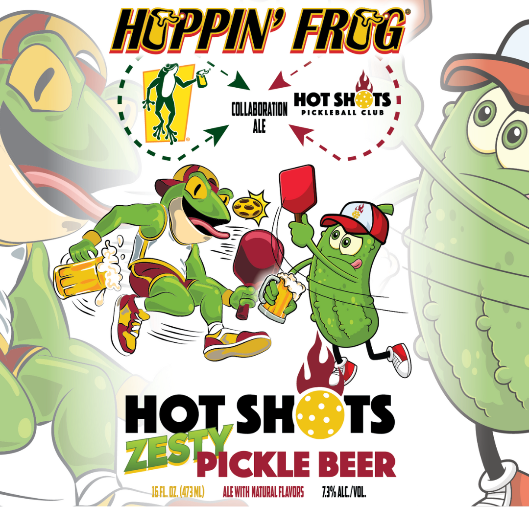 Hot Shots Zesty Pickle Beer Release Party!!