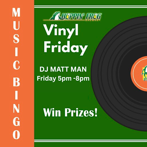 Vinyl Friday & Music Bingo!