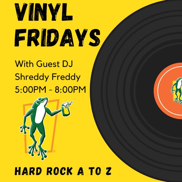 Vinyl Friday with DJ Shreddy Freddy