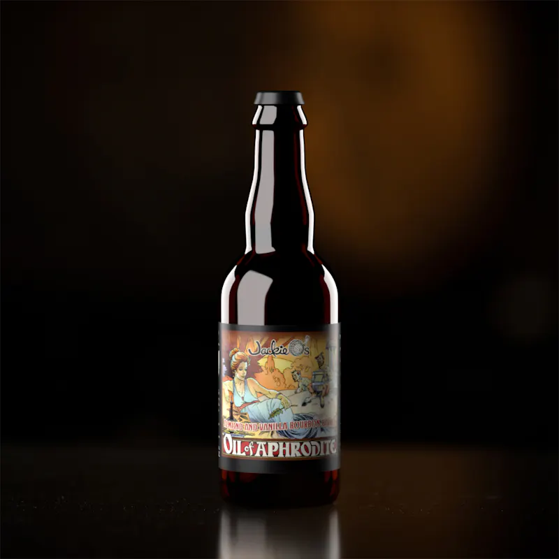 Almond & Vanilla Bourbon Barrel Oil of Aphrodite by Jackie O's Brewery