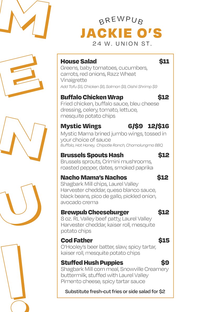 Brewpub Menu 8.18.25 Brewpub Menu 8.18.25