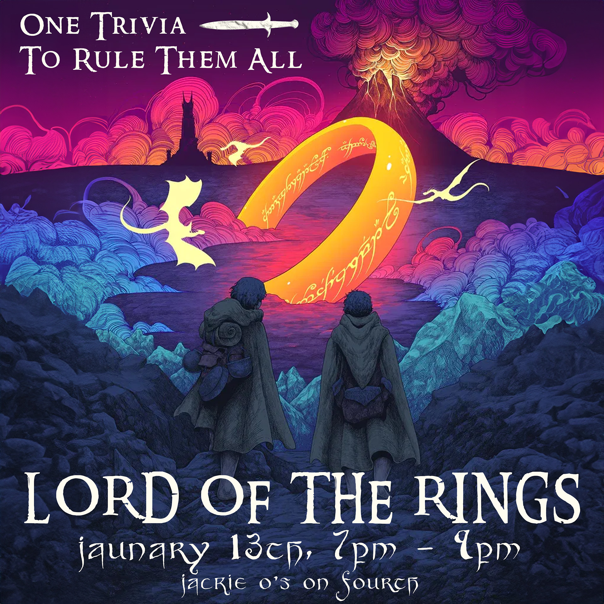 On Fourth Lord of the Rings Trivia