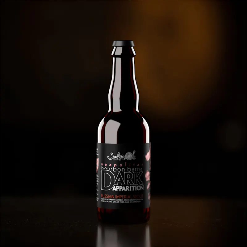 Neapolitan Bourbon Barrel Dark Apparition by Jackie O's Brewery