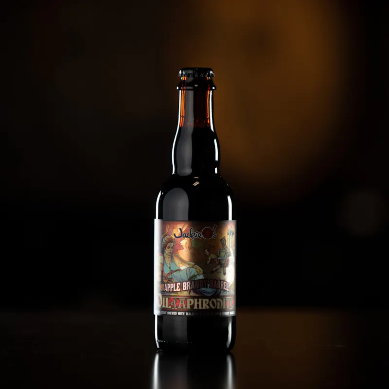 Apple Brandy Barrel Oil of Aphrodite by Jackie O's Brewery