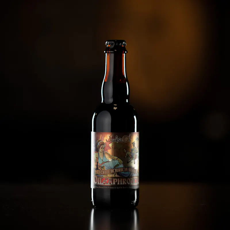 Coffee Bourbon Barrel Oil of Aphrodite by Jackie O's Brewery