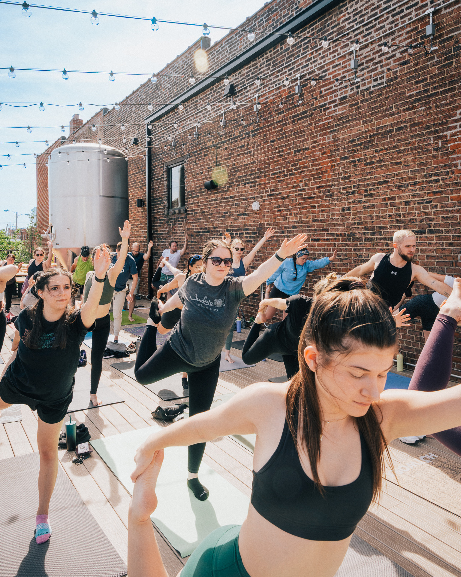 Yoga on the Patio | Columbus On Fourth