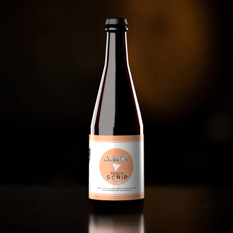 Peach Scrip by Jackie O's Brewery