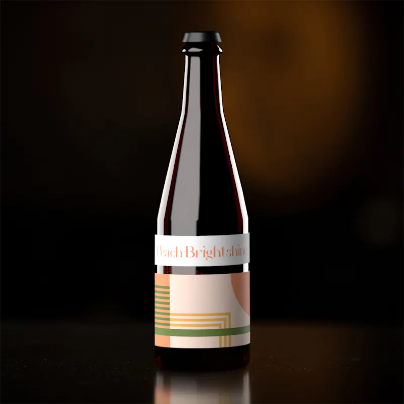 Peach Brightshine by Jackie O's Brewery