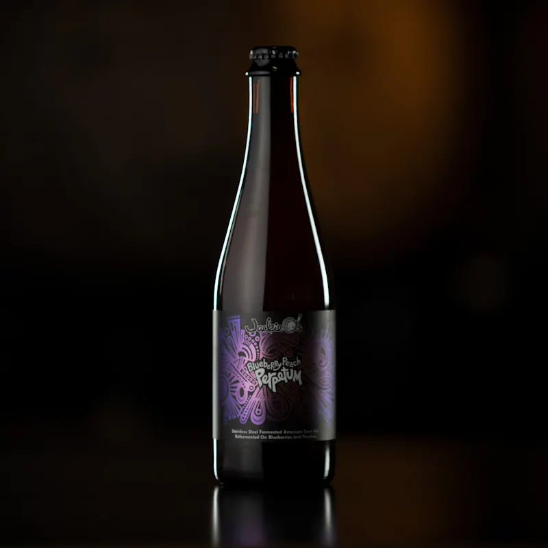 Blueberry Peach Perpetum by Jackie O's Brewery