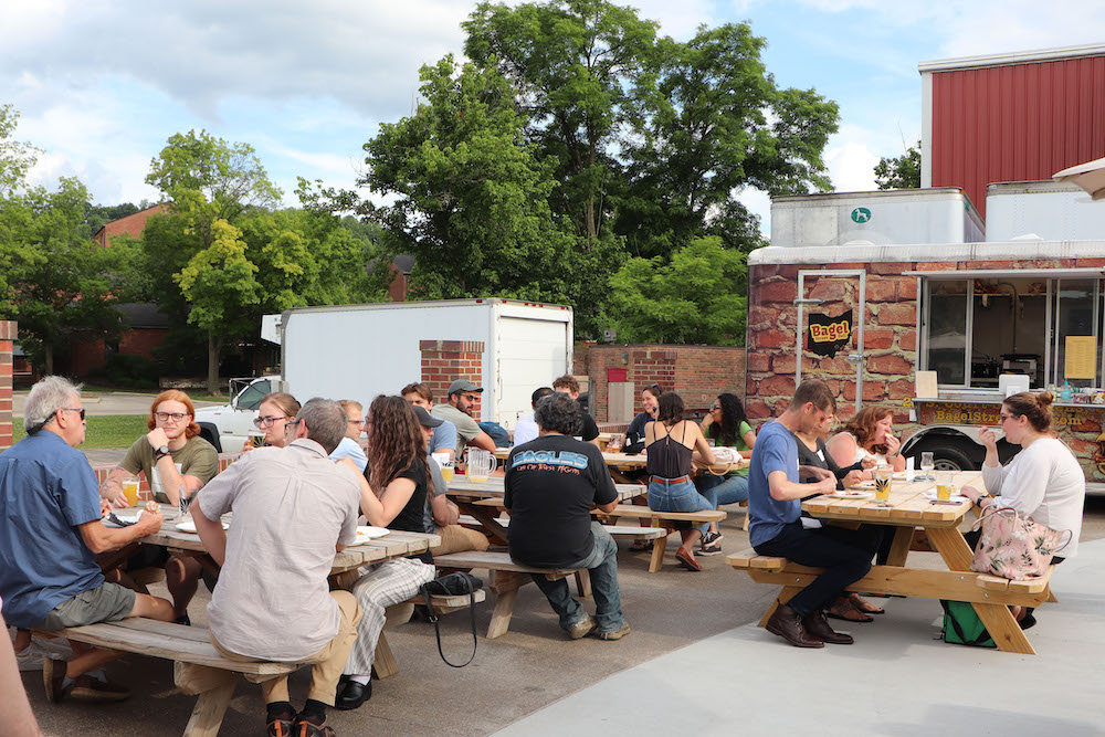 Taproom ourdoor beer garden Event Space