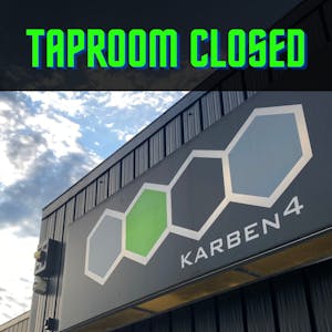 Karben4 Taproom outdoor sign