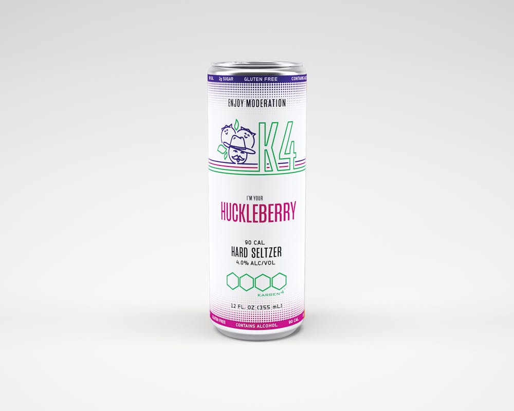 Hard Seltzer Huckleberry Karben4 Brewing