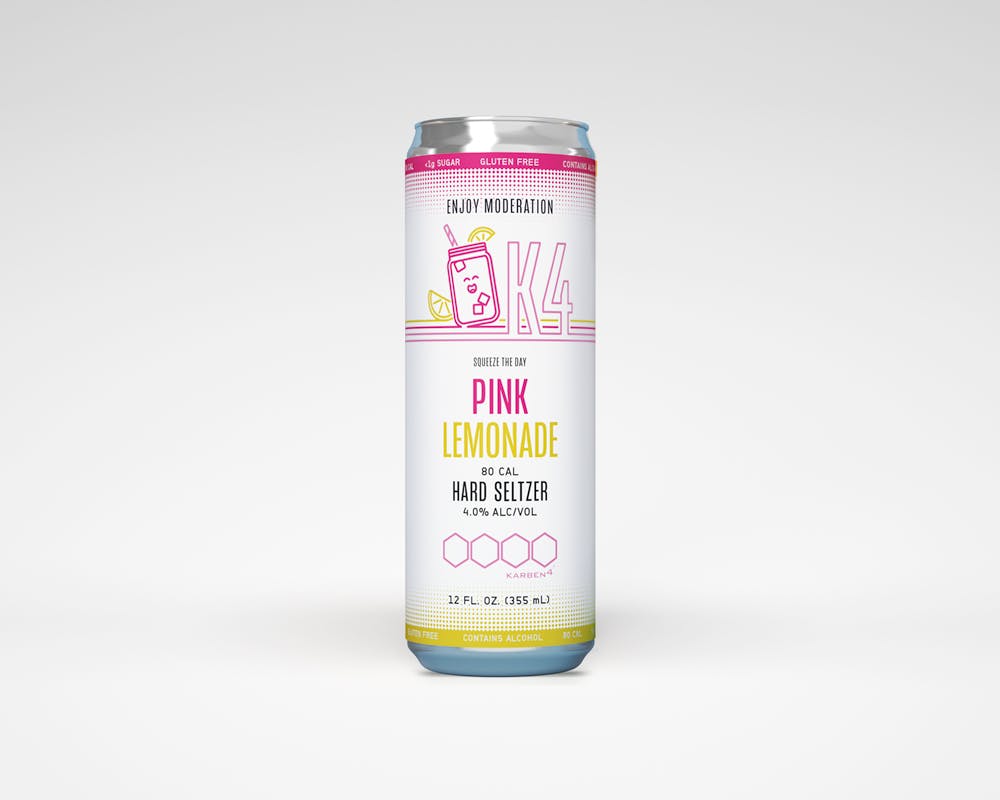 Hard Seltzer Pink Lemonade Karben4 Brewing