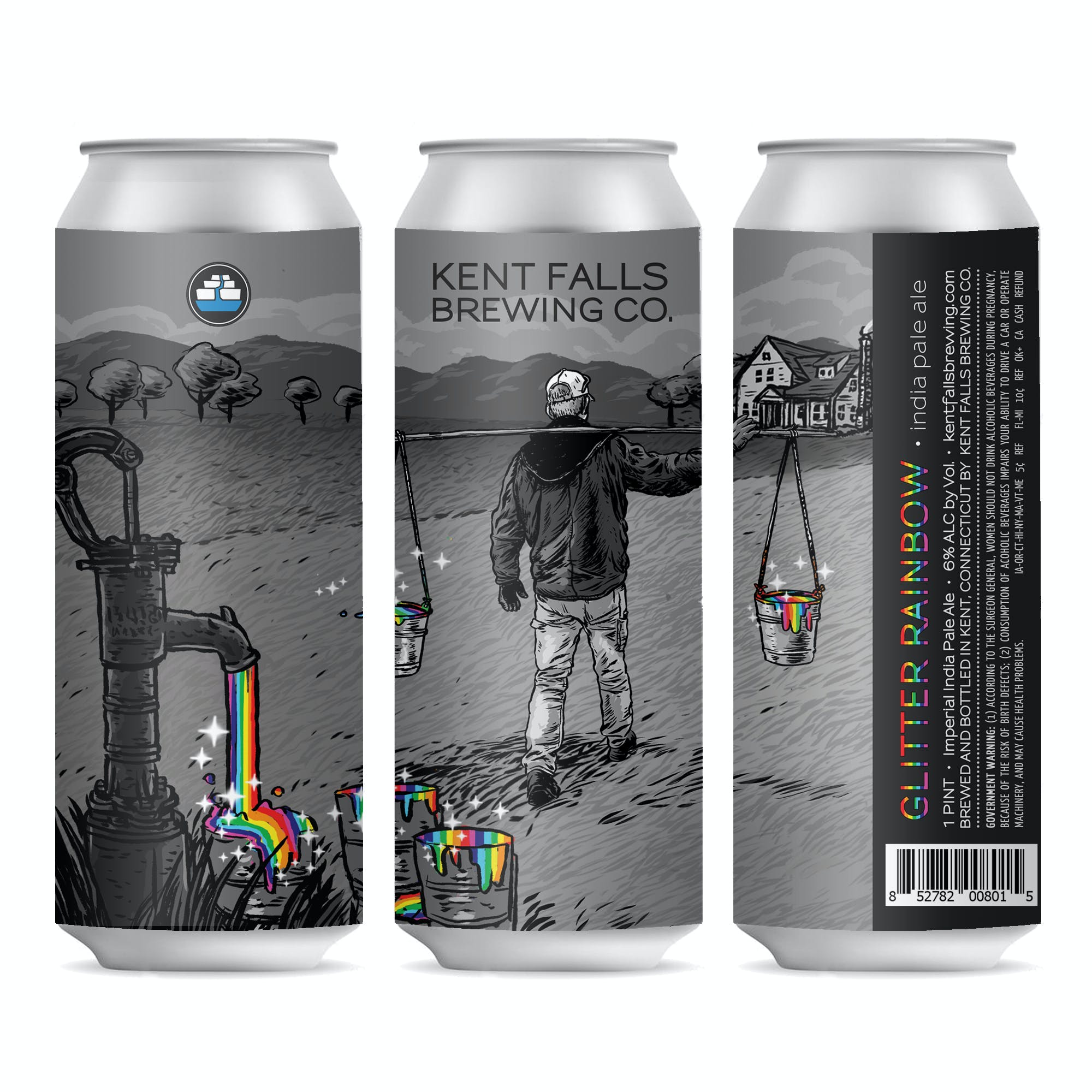 Distro Details: Glitter Rainbow + Besmoke