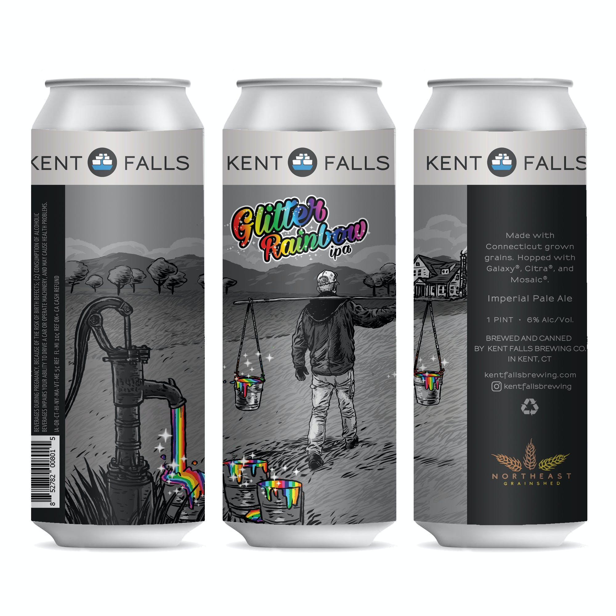 Event poster for Distro Details: Glitter Rainbow