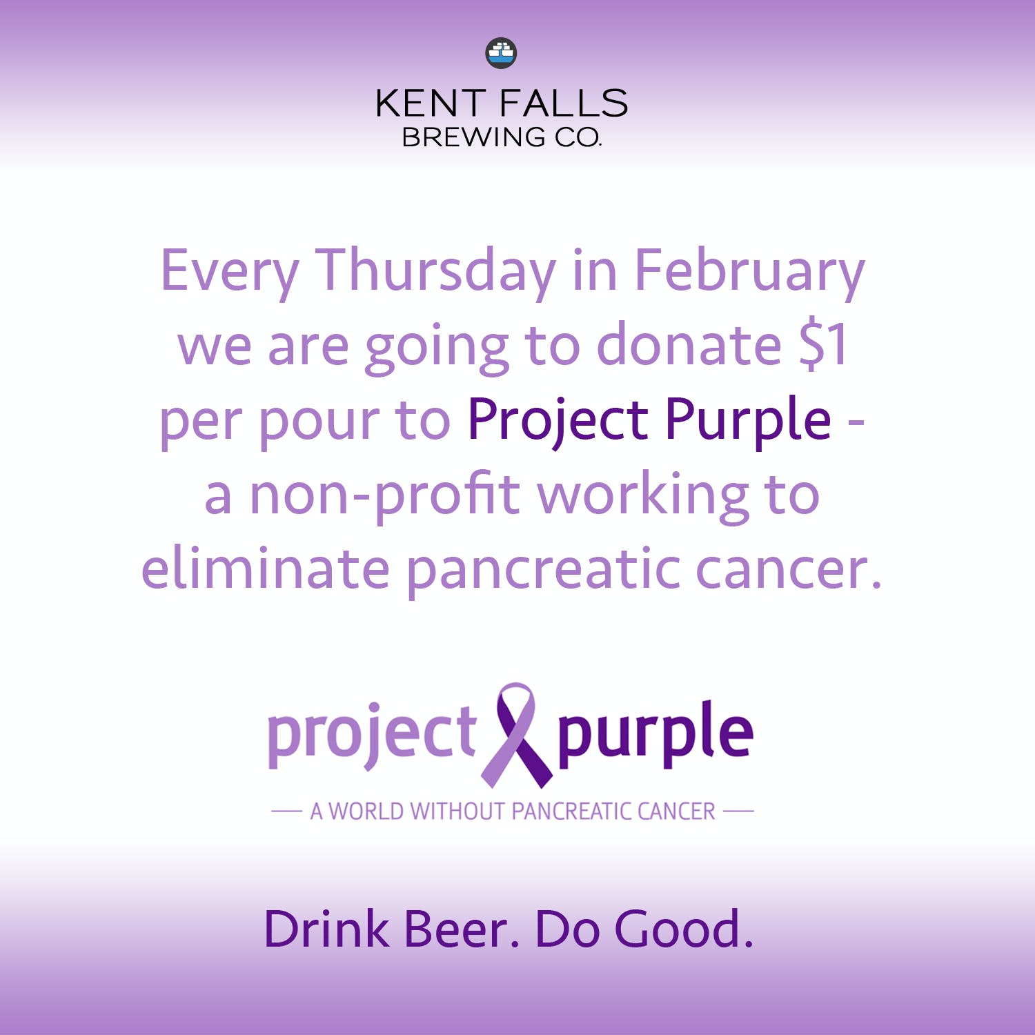 Drink Beer. Do Good. – Pancreatic Cancer Fundraiser