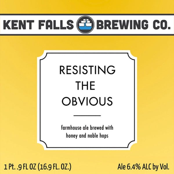 Artwork for Resisting The Obvious beer