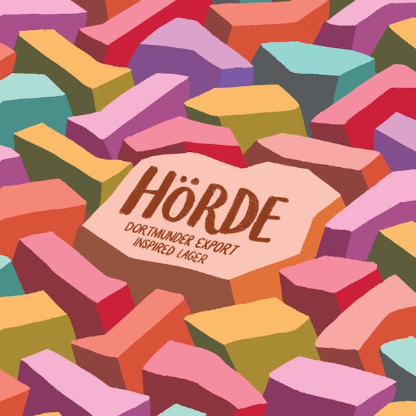 horde-square Artwork for Hörde beer