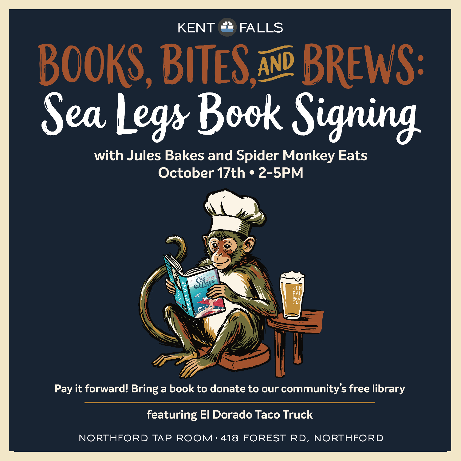 Fresh Hop Pale Ale + Books Bites & Brews