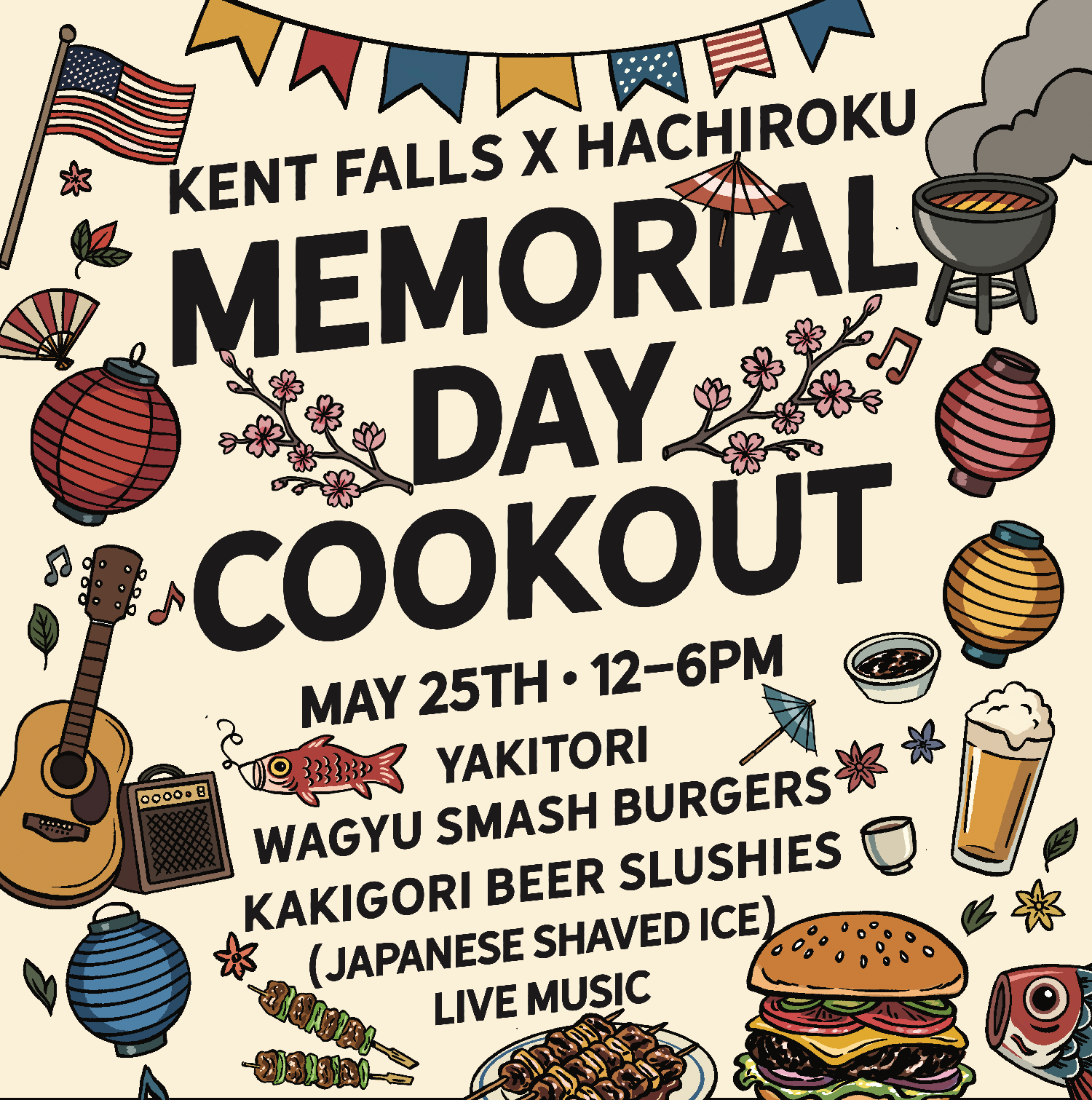 Hachiroku Memorial Day Cookout