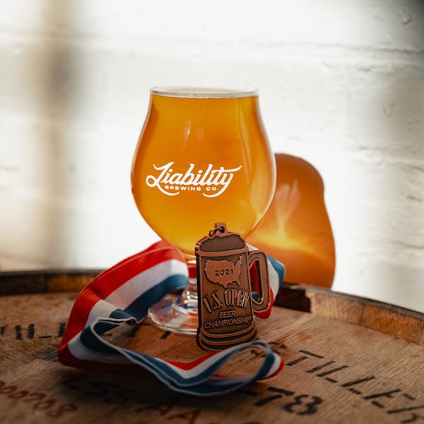 Liability Brewing Wins 3 Medals at US Open Beer Championship 2021