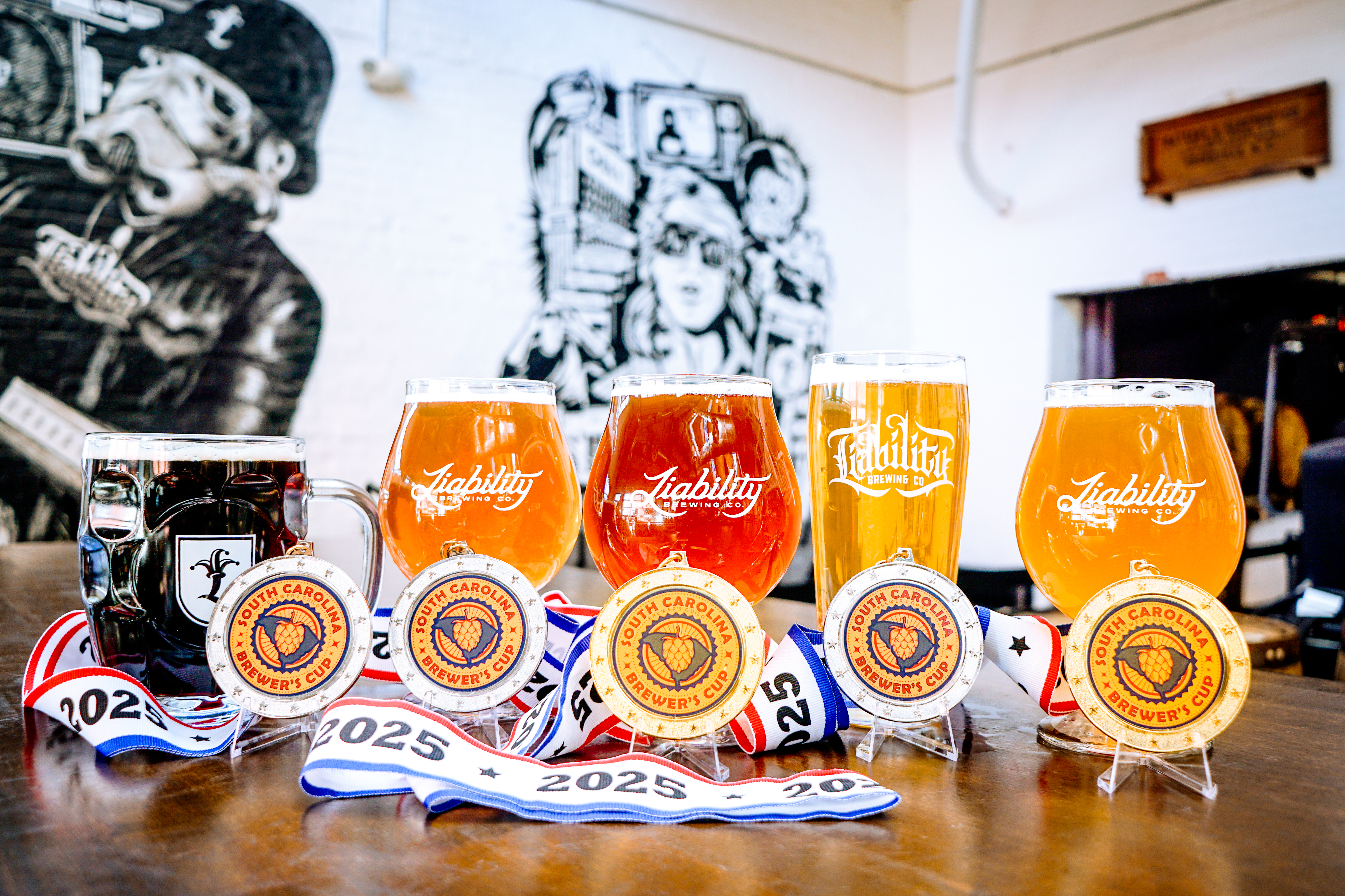 Liability Brewing Wins 5 Medals at 2025 SC Brewers Cup