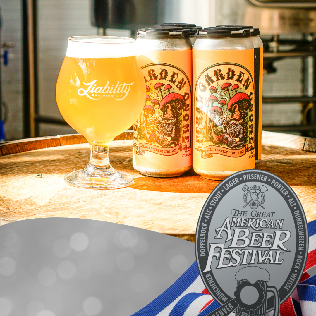 Liability Brewing Company Wins Silver at Great American Beer Festival (GABF) Competition