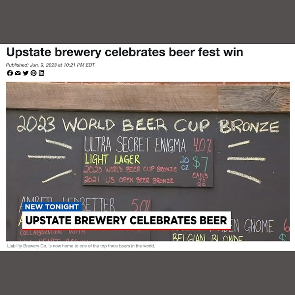 Upstate brewery celebrates beer fest win