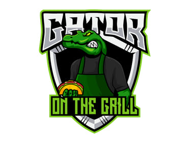 Gator On The Grill