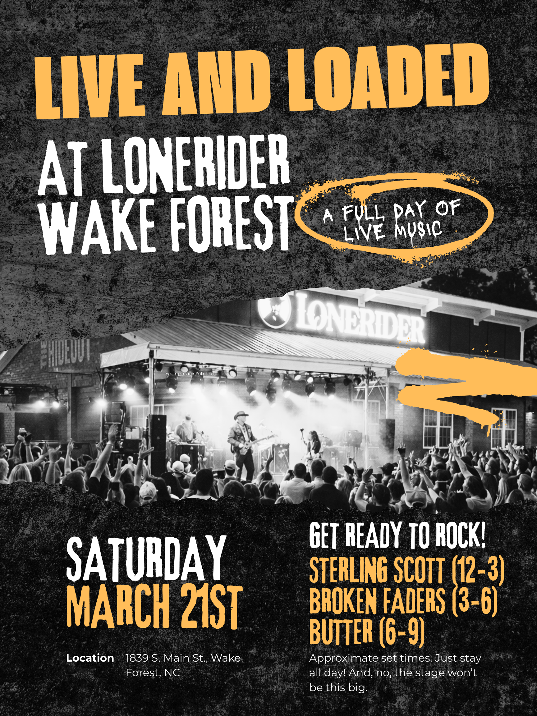 Live and Loaded at Wake Forest