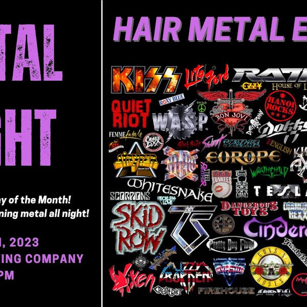 Metal Night at Lonerider – Hair Metal Edition!