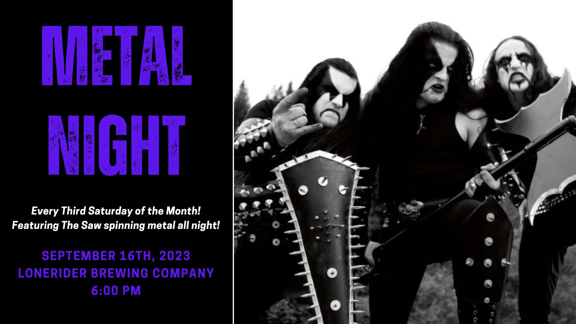 Metal Night at Lonerider Brewing