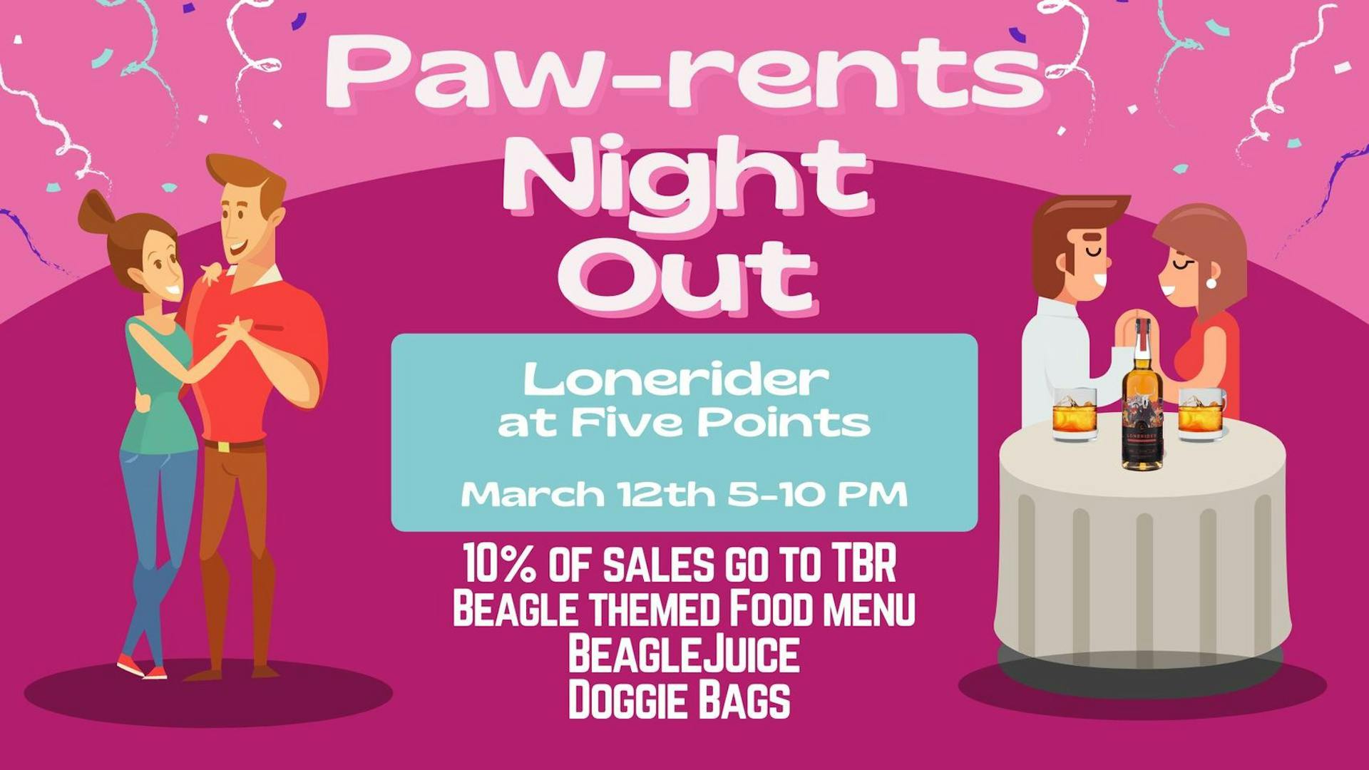 Pawrents Night Out at Lonerider