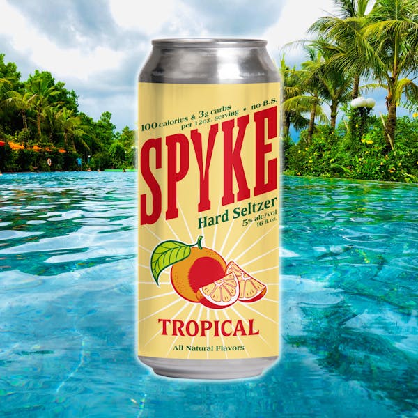 Spkye Hard Seltzer now available at both Hideouts!