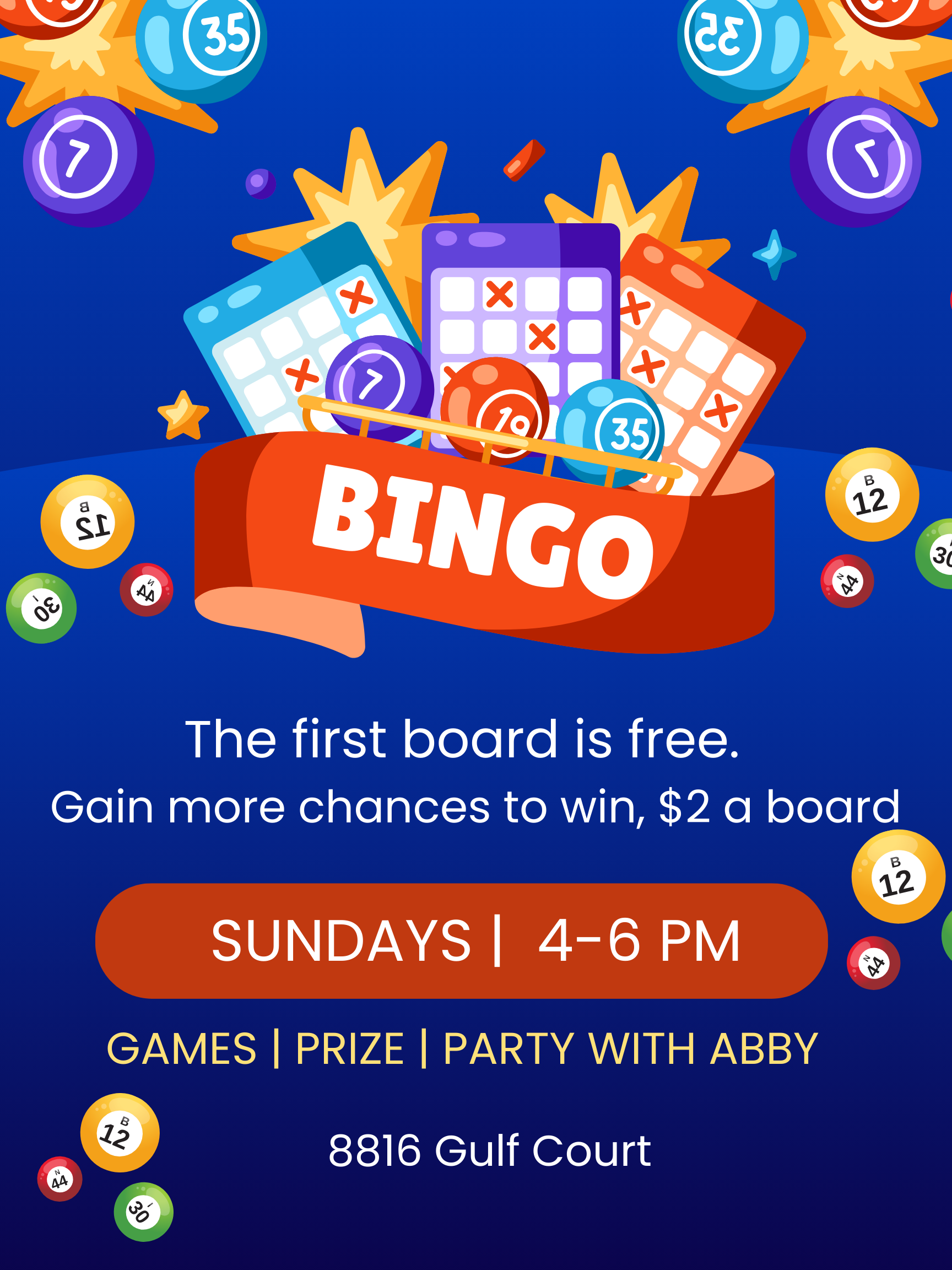 Sunday Bingo